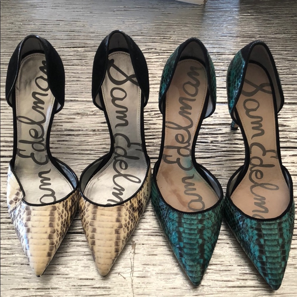 Sam Edelman size 6 heels bundle of 2
